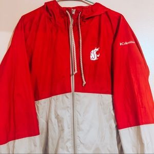 Columbia WSU Waterproof Raincoat, Medium